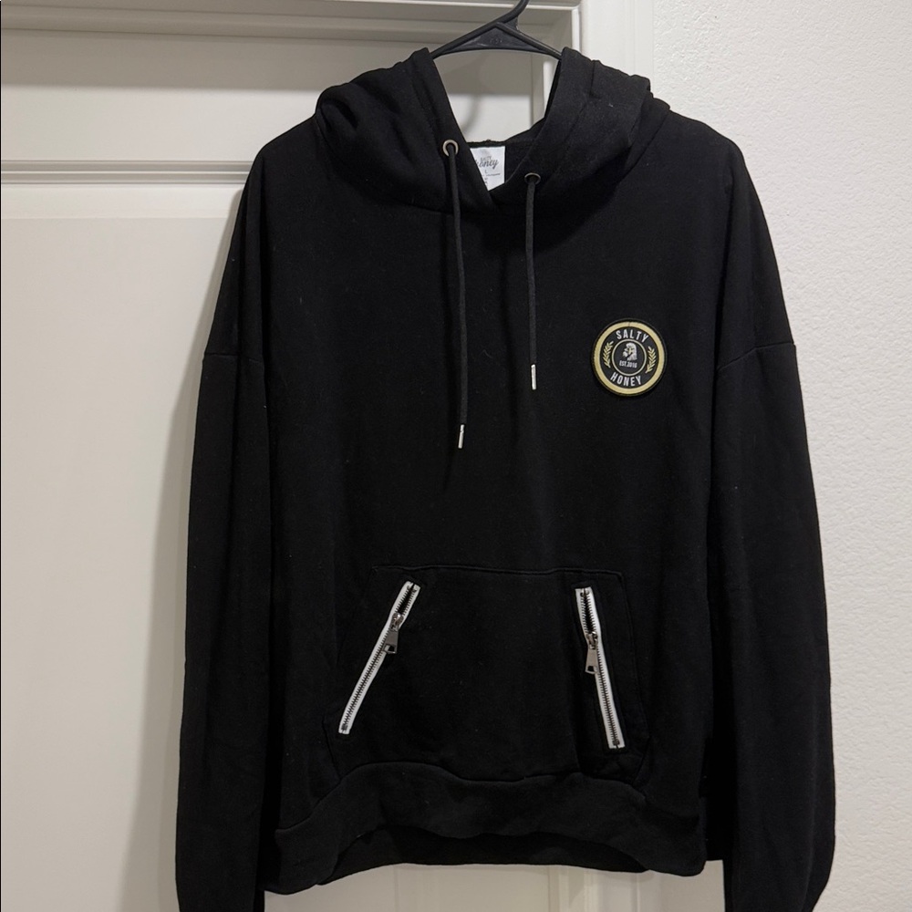 Salty Honey Black Hoodie